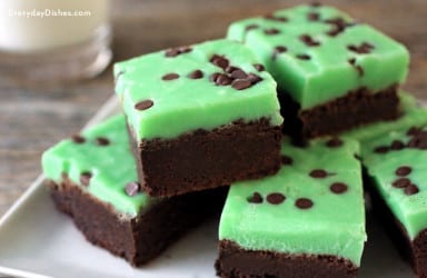 Chocolate mint brownies recipe