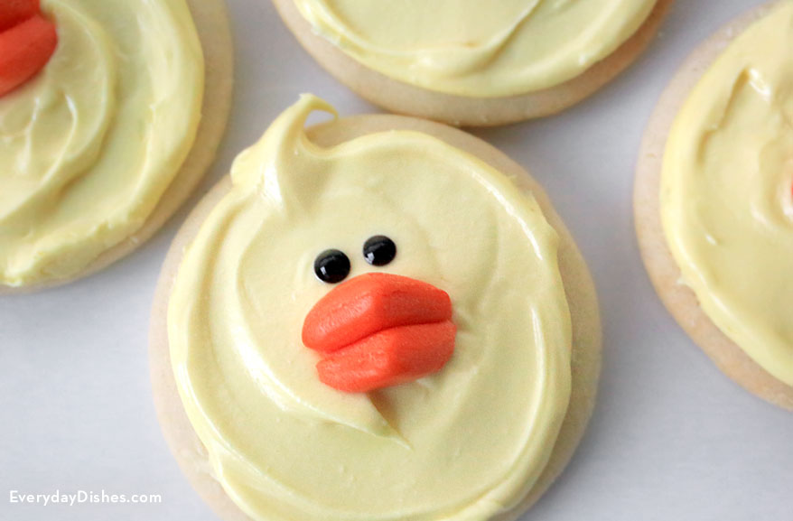 Easter chick cookies recipe