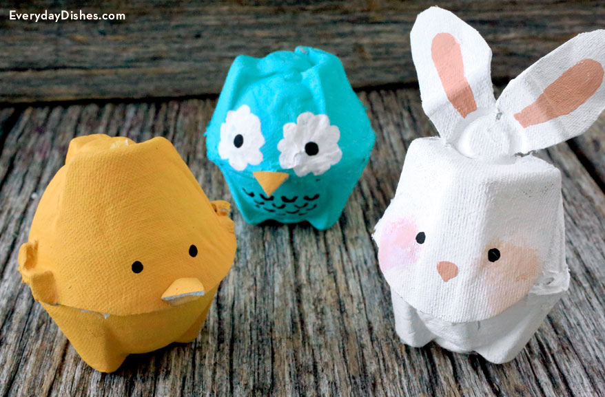 How to Make Egg Carton Animals