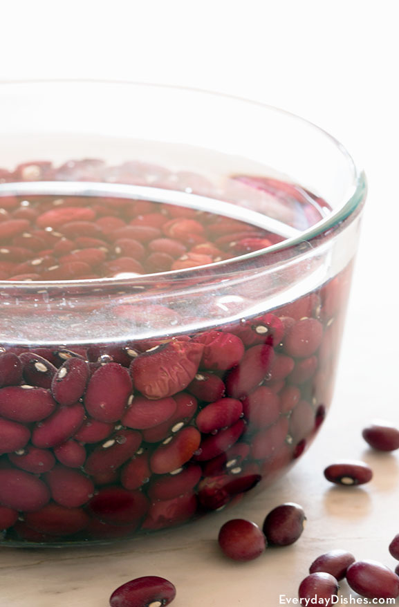 How to quick soak beans recipe video
