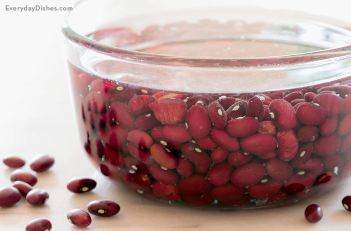 How to quick soak beans recipe video