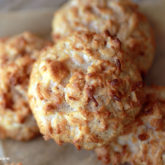 A fresh batch of easy Passover macaroons