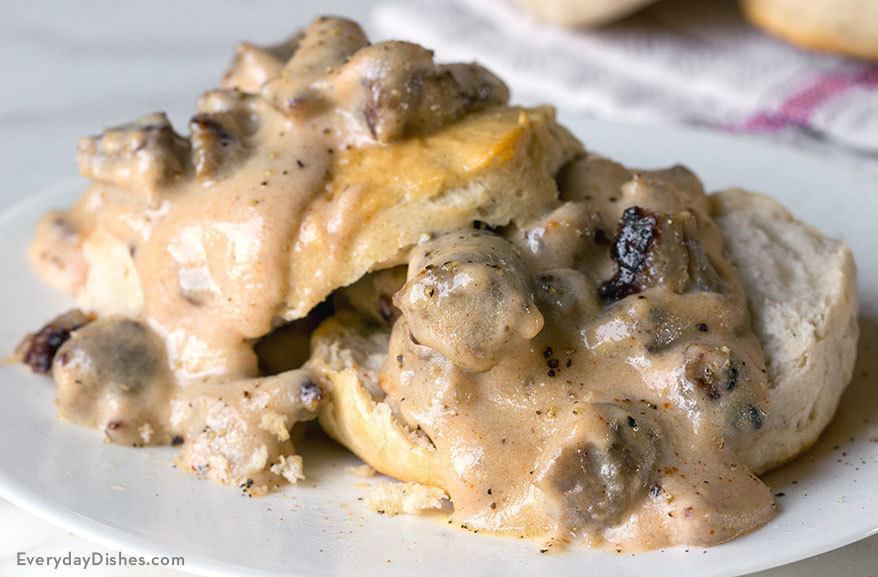 Sausage Gravy and Biscuits Recipe Video