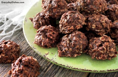 Chocolate oatmeal no-bake cookies recipe