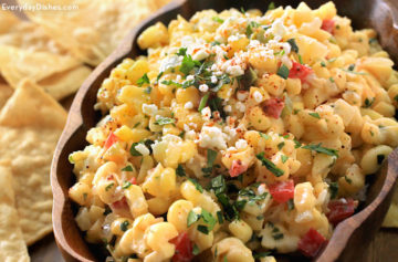 Creamy corn salsa recipe