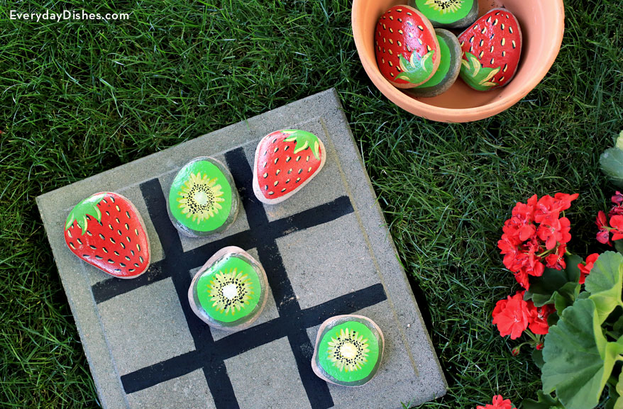 Giant DIY Tic Tac Toe Board, Family Games