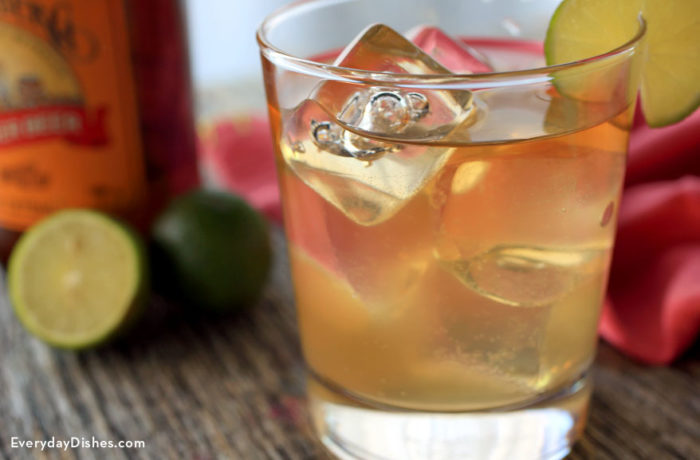 Ginger beer stormy cocktail recipe