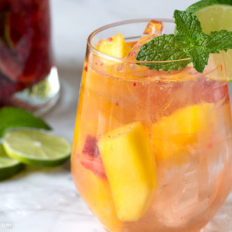 Mango ginger vodka cocktail recipe