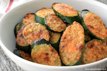 Parmesan zucchini bites recipe