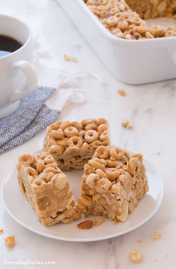 Peanut Butter Cereal Bars Recipe