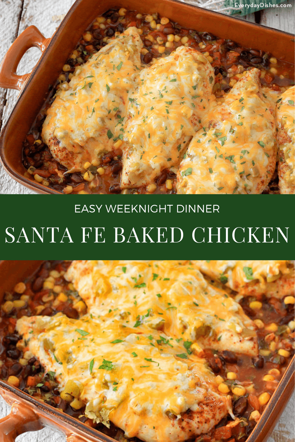 Santa Fe Baked Chicken Recipe