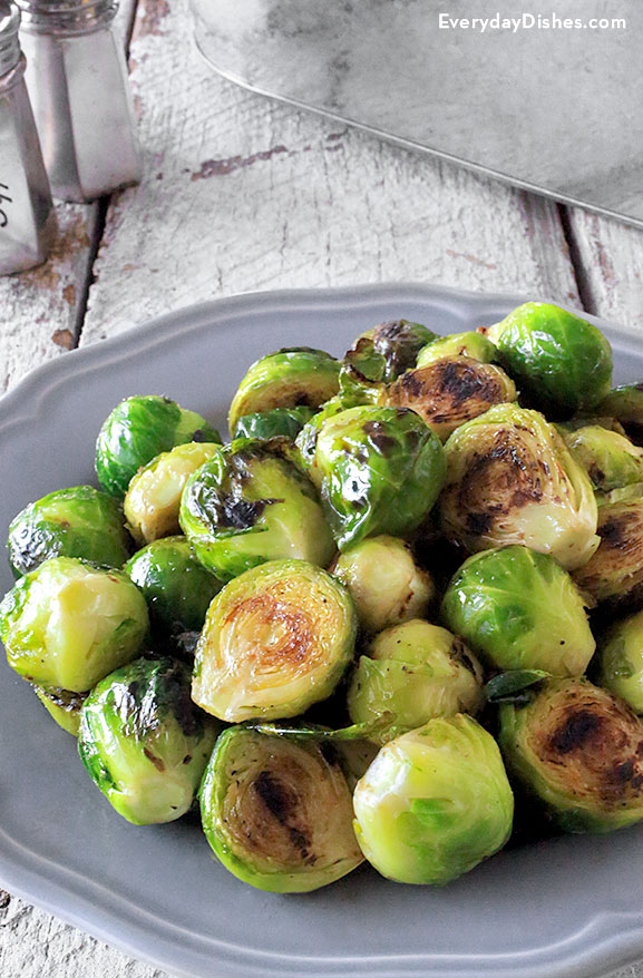 Grilled Brussels sprouts recipe