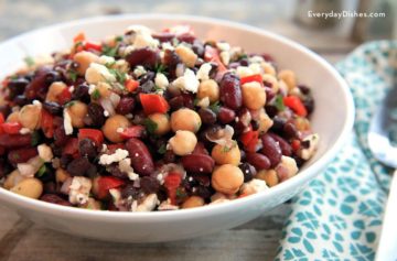 Mixed bean salad recipe
