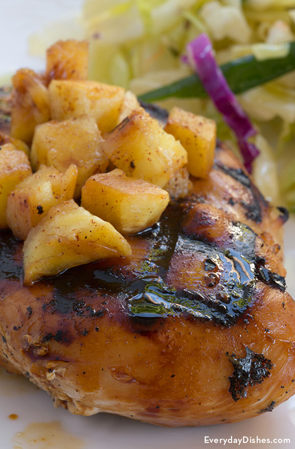 Pineapple grilled chicken recipe
