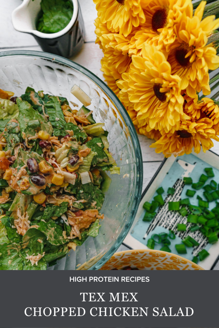 TexMex Chopped Chicken Salad Recipe Everyday Dishes