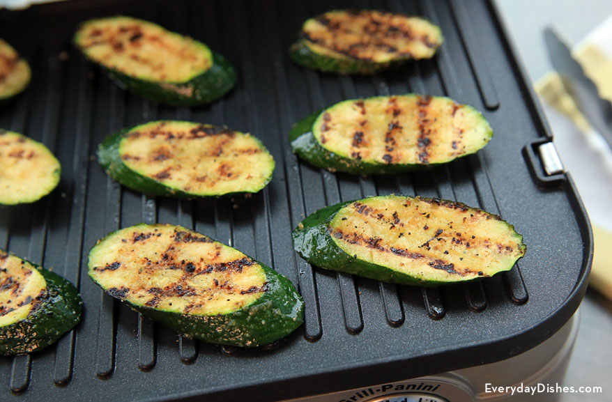 Simple Grilled Zucchini