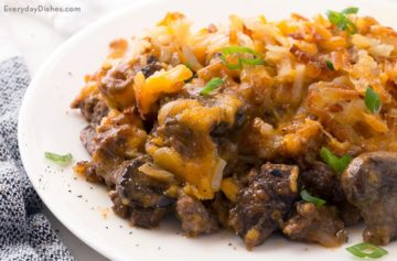 Hamburger Hash Brown Casserole