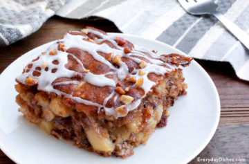 Oatmeal apple breakfast bake recipe