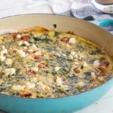 Spinach and Feta Frittata Recipe Video