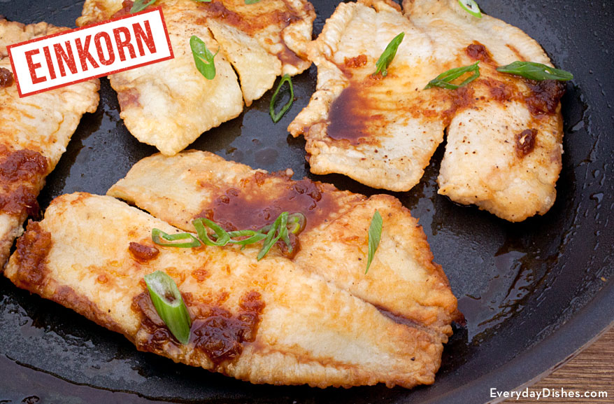 AsianStyle Tilapia Recipe Made with Einkorn Flour