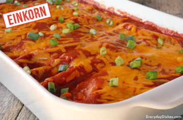 Einkorn chicken enchiladas recipe