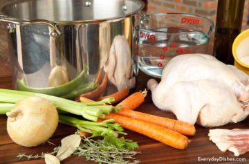 Homemade Chicken Stock Video