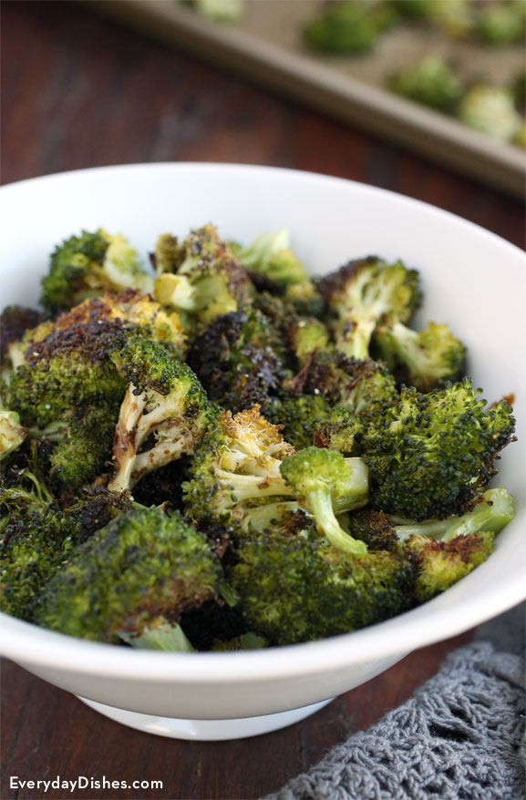 Roasted balsamic broccoli recipe video
