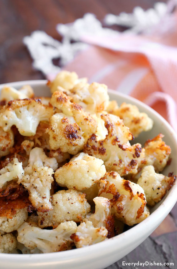 Roasted cauliflower recipe video