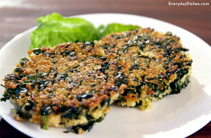 Spicy kale and quinoa recipe video