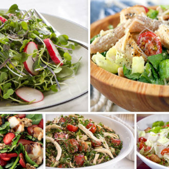 5 fresh salad recips