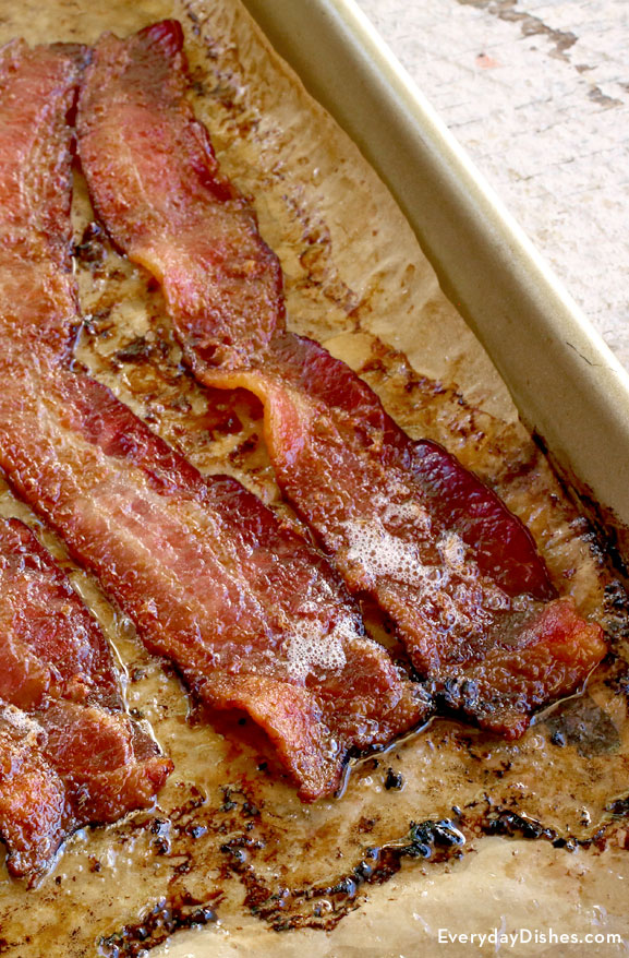 Easy oven bacon recipe video