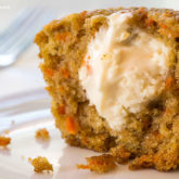 Inside out carrot cake muffins recipe video
