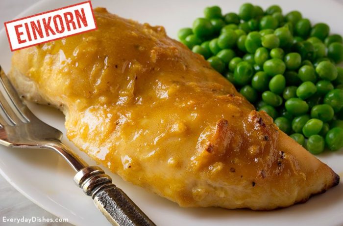 Einkorn sweet glazed chicken recipe
