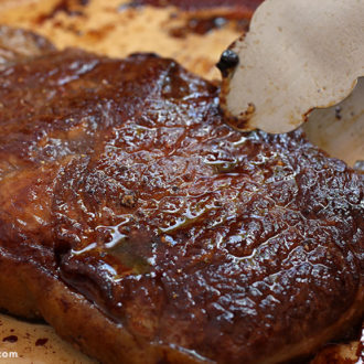How to pan-sear beef recipe video