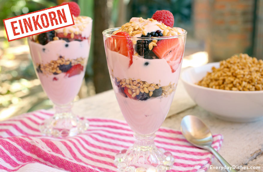 Einkorn Wheat Berry Yogurt Parfait Recipe Video