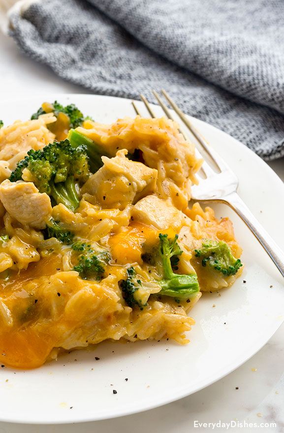 One pan cheesy chicken and rice recipe