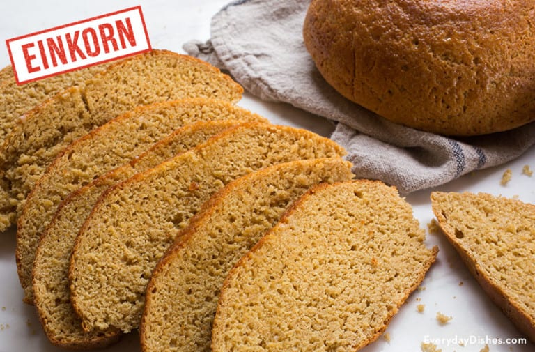Easy Whole Wheat Bread Recipe Made with Einkorn Flour