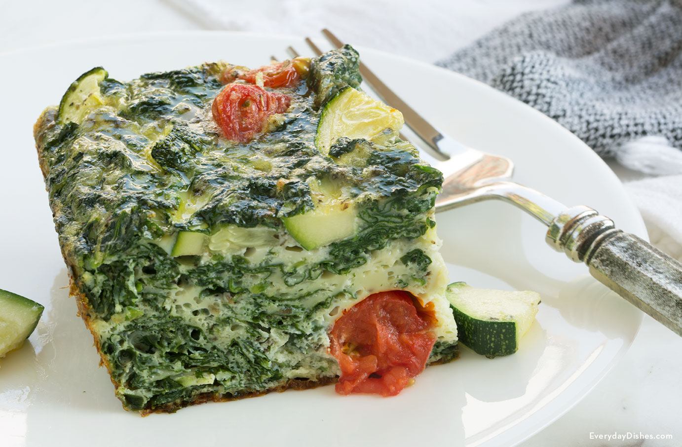 Easy And Delicious Garden Veggie Egg Bake Recipe