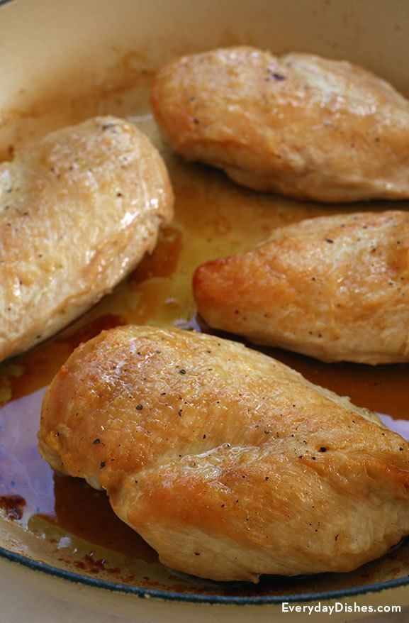 How to pan-sear chicken video tutorial
