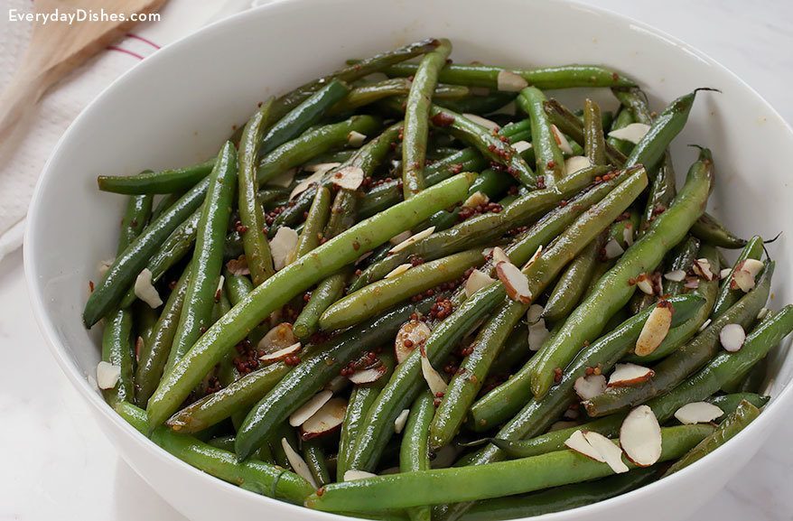 Mustard Green Bean Salad Recipe