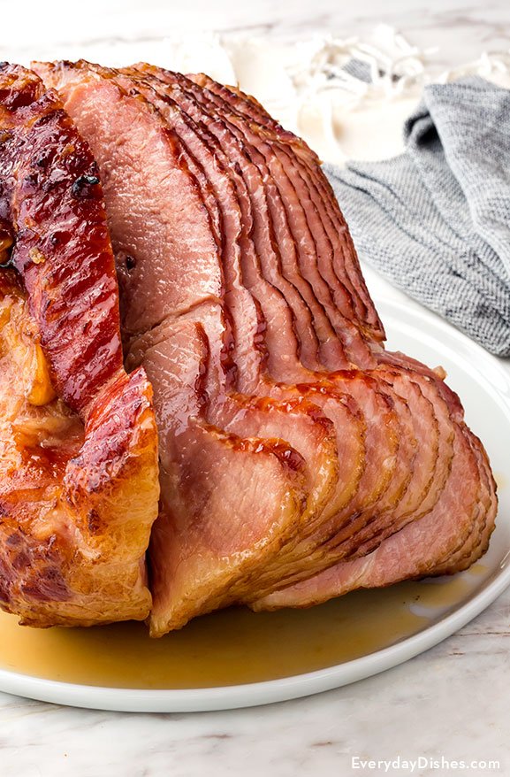 Easy glazed ham recipe–a real crowd pleaser