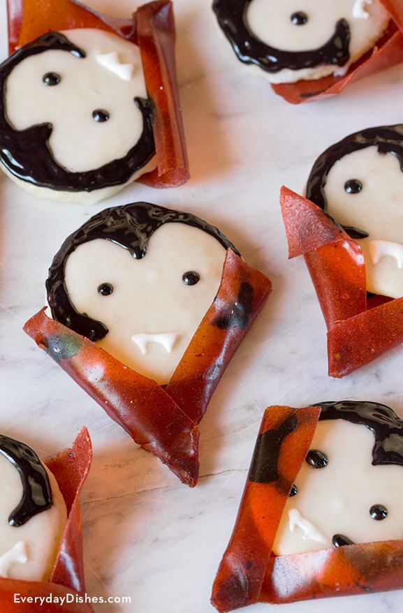 Vampire Cookies for Halloween