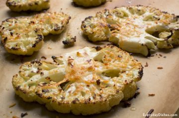 Whole Roasted Cauliflower Steaks