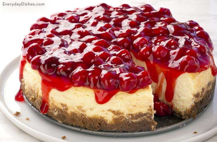 Light and Airy Cherry Cheesecake Recipe