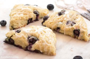 Lemon Blueberry Scones Recipe