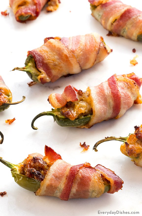 Bacon-Wrapped Jalapeno Poppers Recipe