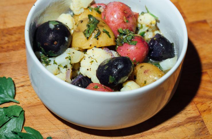 Instant pot potato salad no mayo potato salad make ahead appetizers
