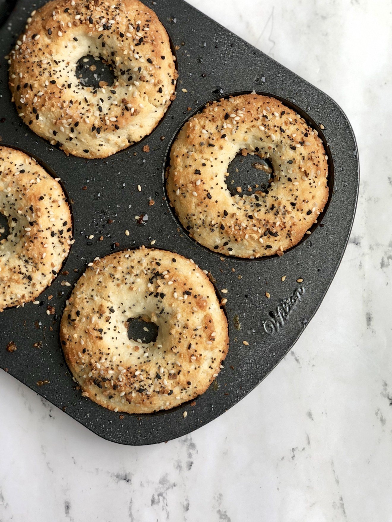 homemade low carb gluten free bagels a healthy hint everydaydishes