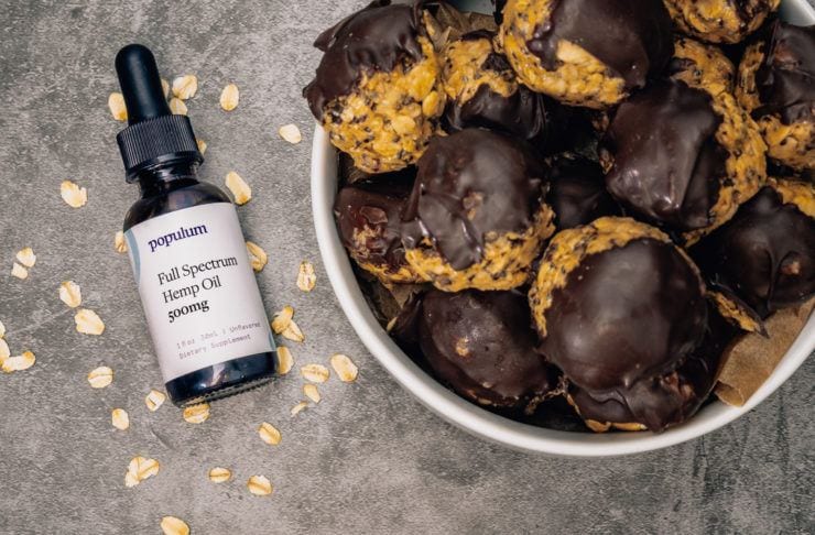 CBD Oil protein bites easy CBD recipes