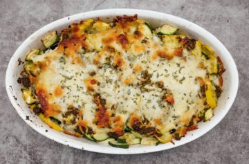 One Pan Pesto Chicken with Veggies